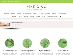 En unik avslappende massasje på Makia Institute