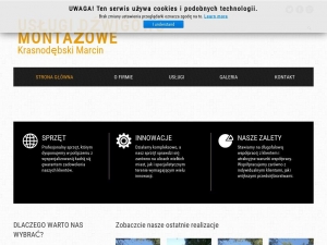 usługi zwyżką, podnośnik dźwigowy .